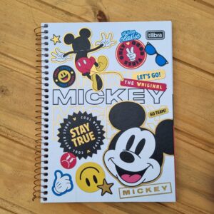 CADERNO MICKEY 1 MATÉRIA