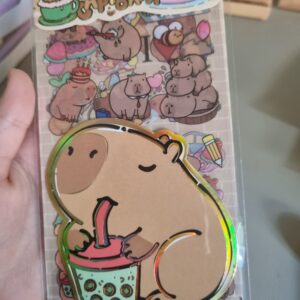 ADESIVOS CAPIVARA CARTELA