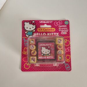 KIT CARIMBO HELLO KITTY
