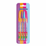 CANETA MENTOS C/ 4un.