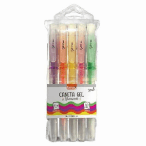 CANETA GEL FLUORESCENTE KIT