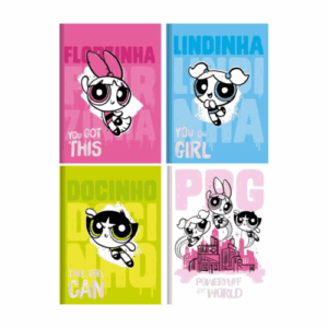 CADERNO MENINAS SUPER PODEROSAS BROCHURA